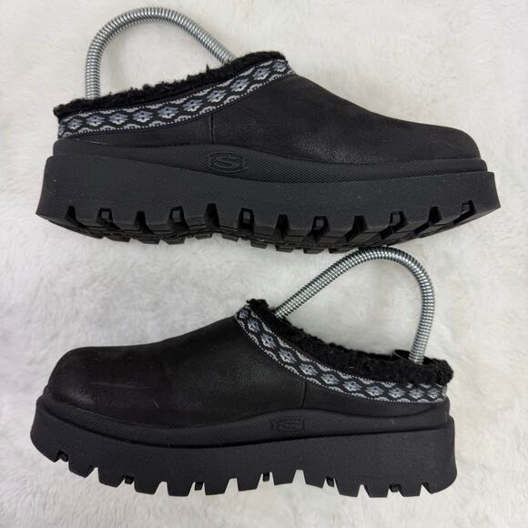 Skechers Shindigs Comfy Hour Clogs w/ Faux Sherpa Lining – Women’s US 6 - Picture 5 of 10